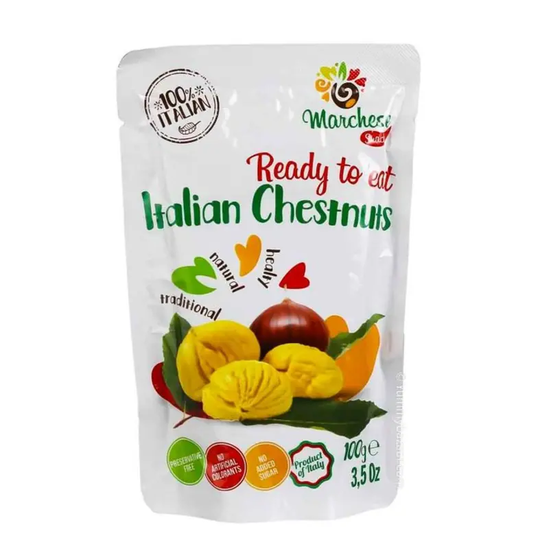 Chestnuts Roasted Marchese 100g at Mercato Italiano | Toast