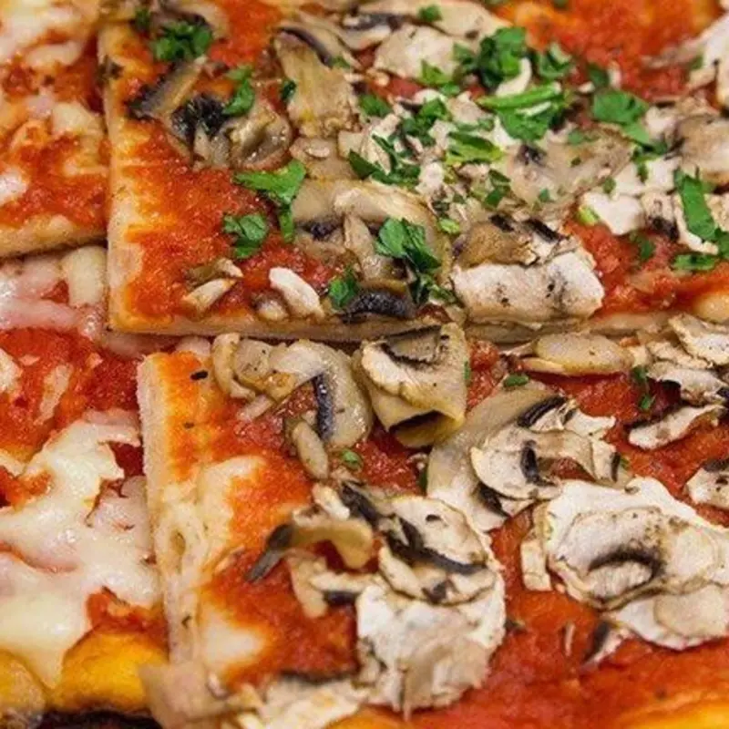 Classica sicilian pizza made daily in different flavors
