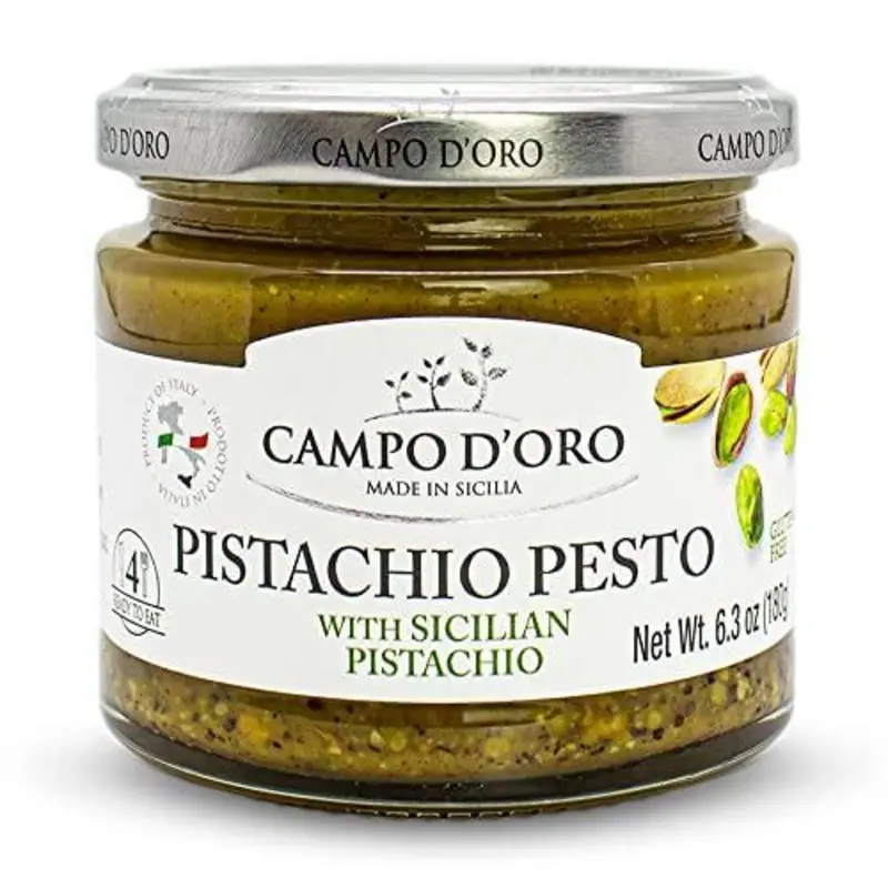 The Pesto Pistachio Sauce is a delightful blend of vibrant pesto flavors and the subtle richness of pistachios. Perfect for pasta, sandwiches, or as a dip, this sauce adds a unique twist to your favorite dishes.