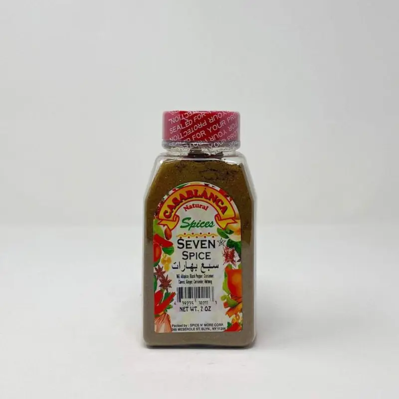 CASABLANCA SEVEN SPICE (7 OZ) at Fresh Halal Depot 2304 W Park Row Dr #27 | Toast