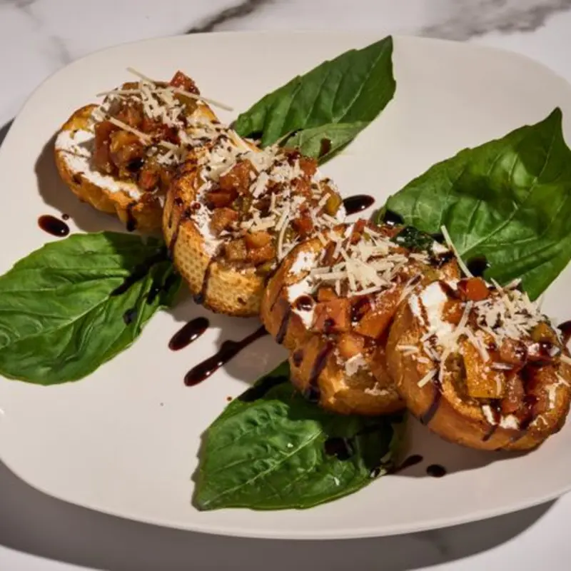 Bruschetta at Rocco's Catering 908 Audelia Rd #500 | Toast