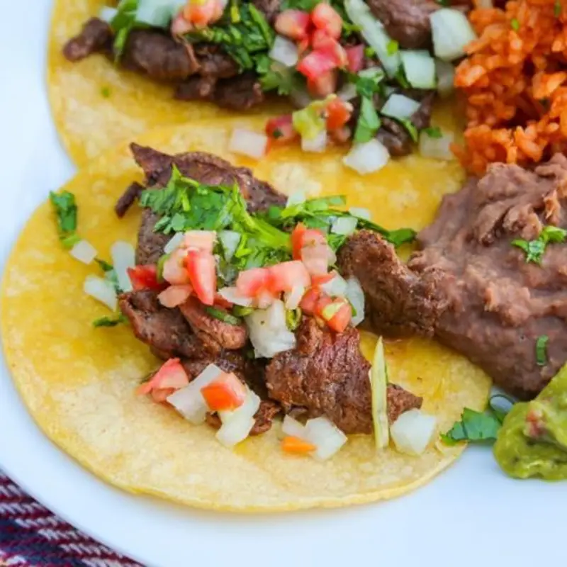 Taco plate at Rocco's Catering 908 Audelia Rd #500 | Toast