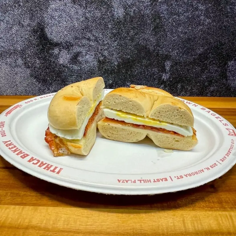 Brooklyn with American Cheese at Ithaca Bakery - 400 N. Meadow St. | Toast