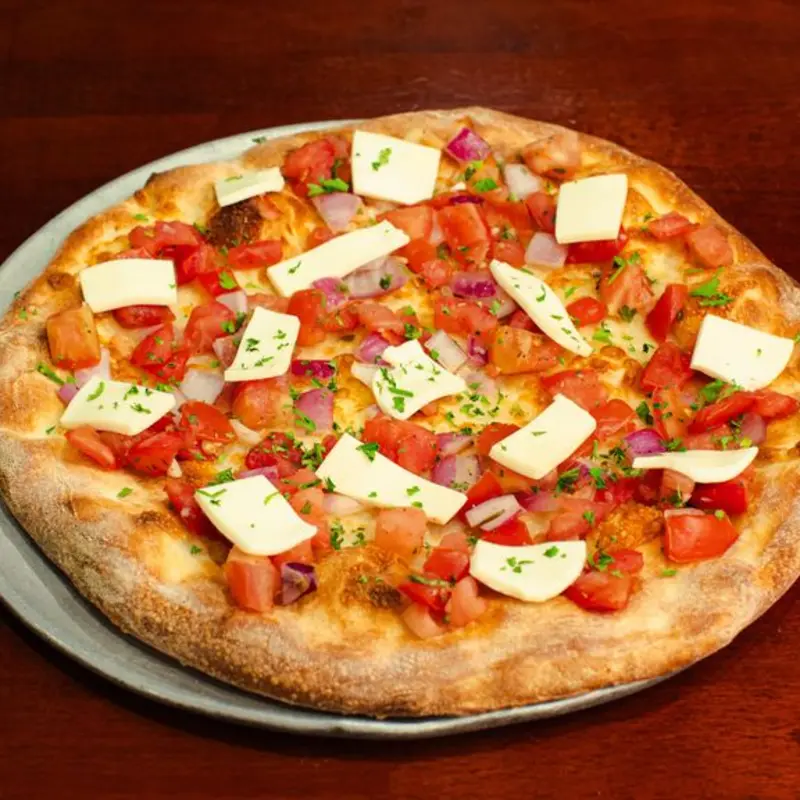 18" Bruschetta Pie at Casa Mia | Toast