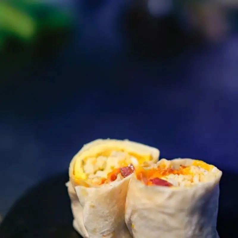 Gf Crispy Flat Wrap at The Station Cafe | Toast