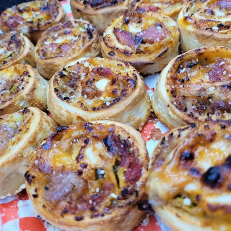 Pulled Pork Muffins (Dozen) at Floridino's Pizza & Pasta | Toast