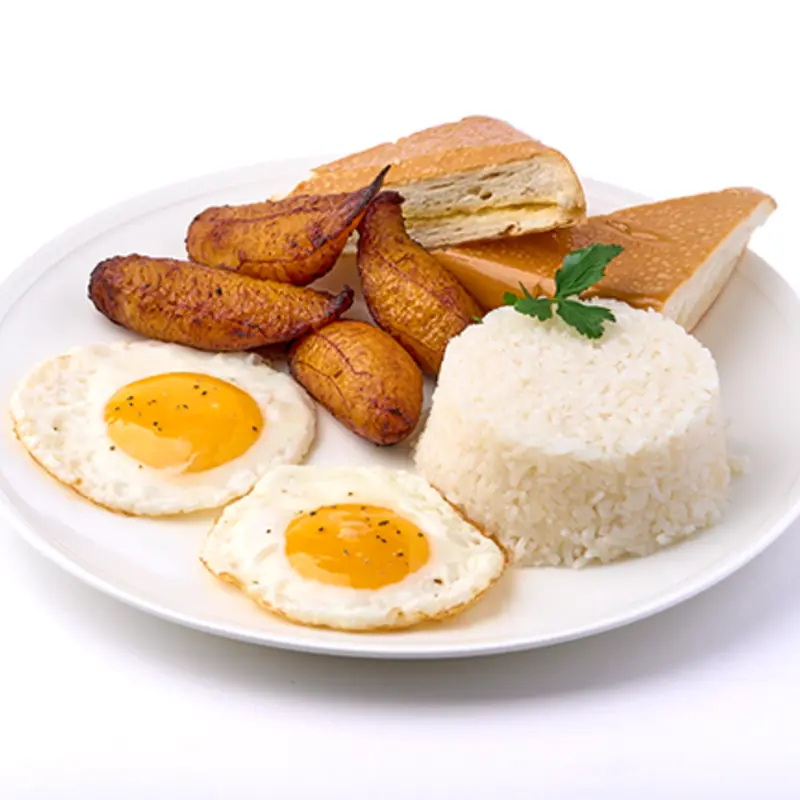 Arroz a la Cubana at Mi Apa Gainesville | Toast