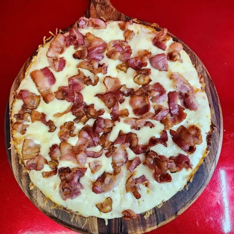 Pizza De Bacon
