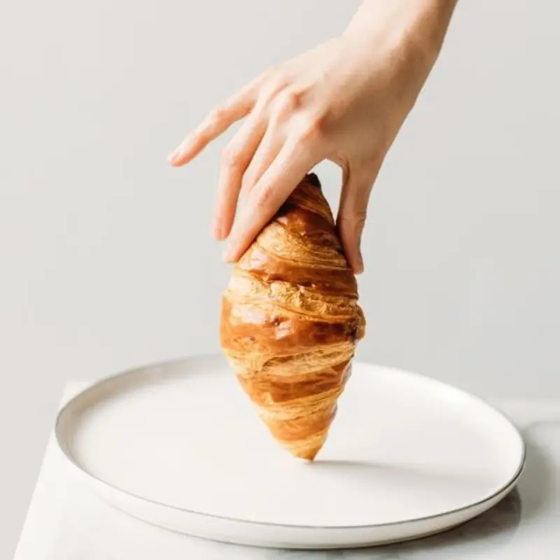 Large Butter Croissant at Farmer's Milk 1801 N young circle | Toast