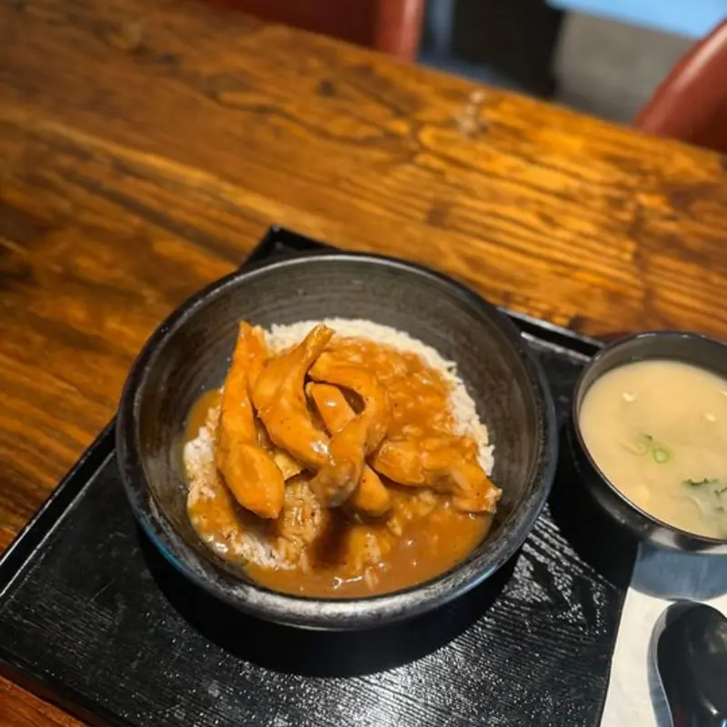 L - PEANUT SAUCE (with rice) at Moon Thai Coral Gables | Toast