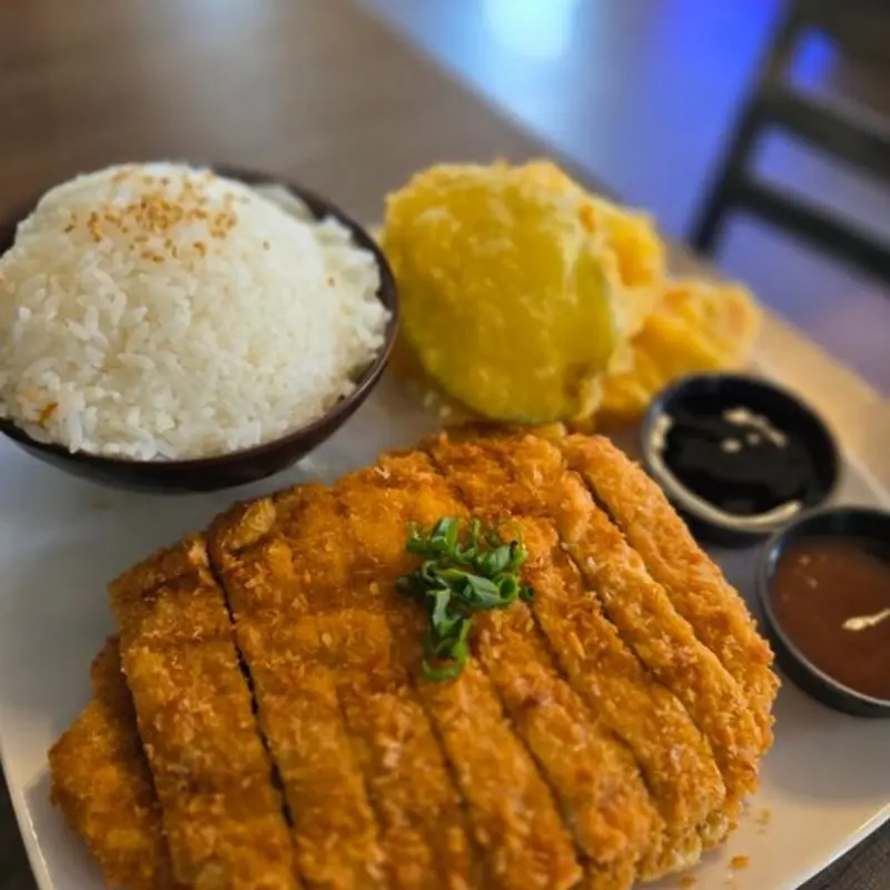 Chicken Katsu Entree at Bei Sushi Bar | Toast