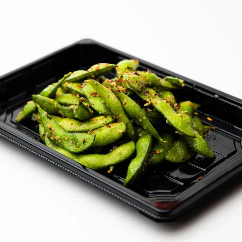 Chili Garlic Edamame at Bei Sushi Bar | Toast