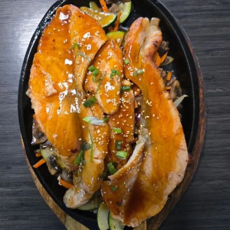Salmon Teriyaki Entree at Bei Sushi Bar | Toast