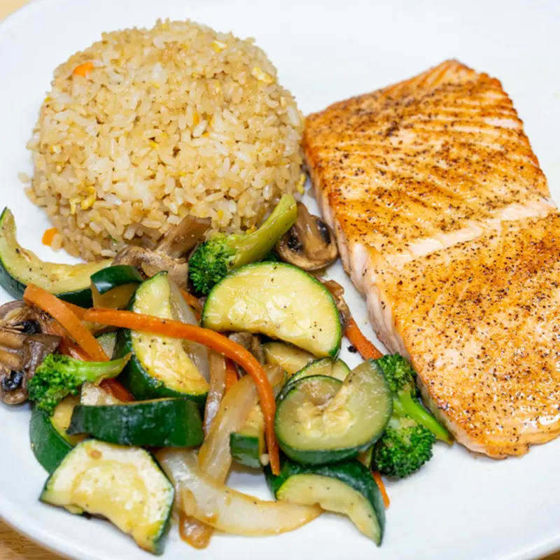 Mango Salmon Dinner