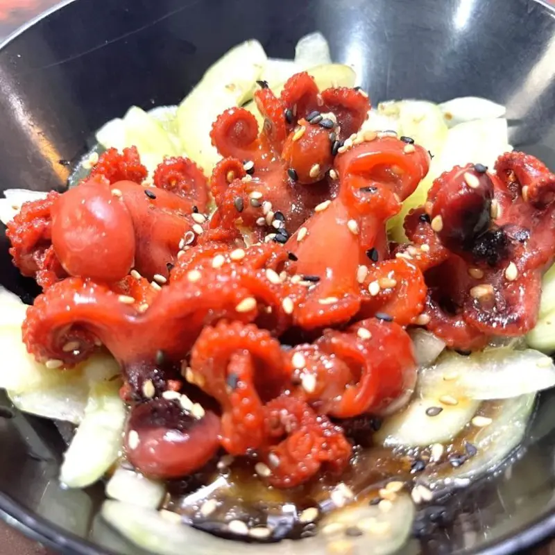 Baby Octopus at Naked Fish Sushi + Grill | Toast