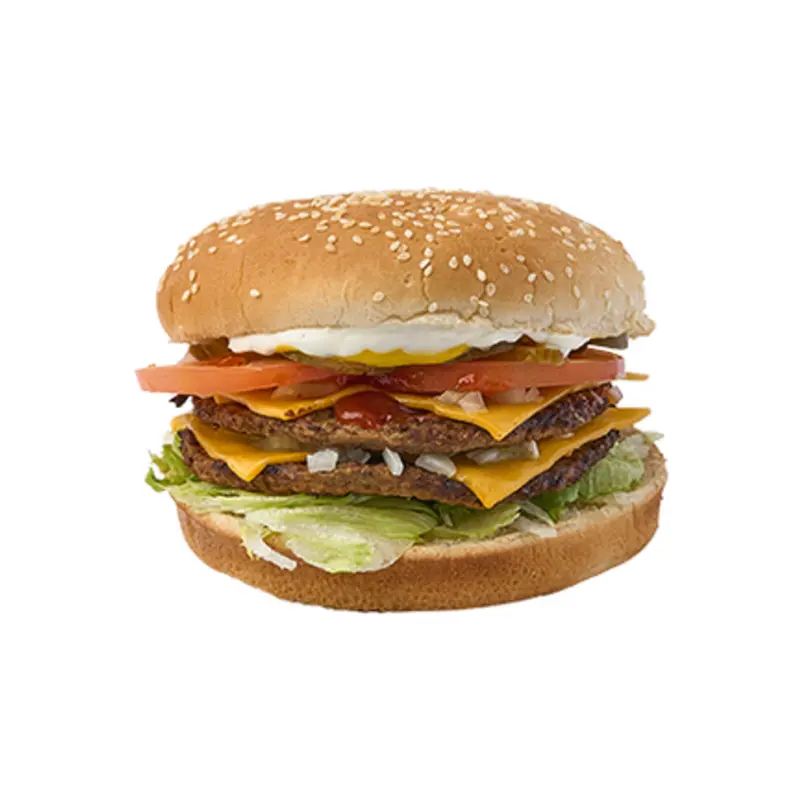 DB CHZ Burger (1/2 Lb.) at El Indio Mexican Restaurant 13th St 407 NW 13th St | Toast