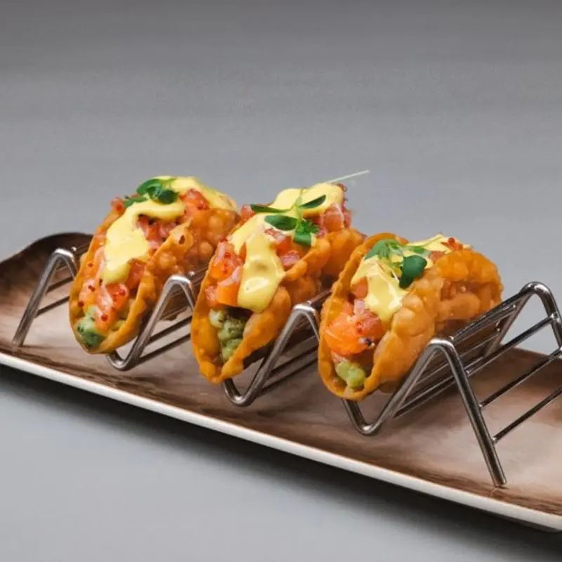 SALMON TACOS at Sokai Sushi Bar Hallandale | Toast