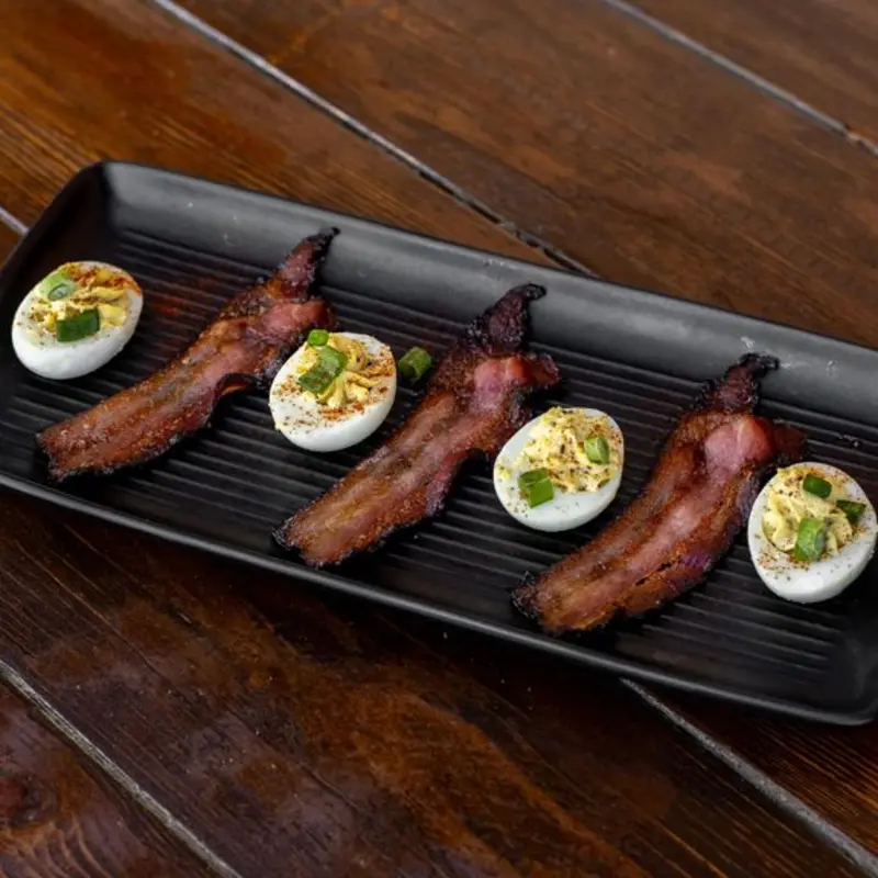 Bacon & "Deviled" Eggs