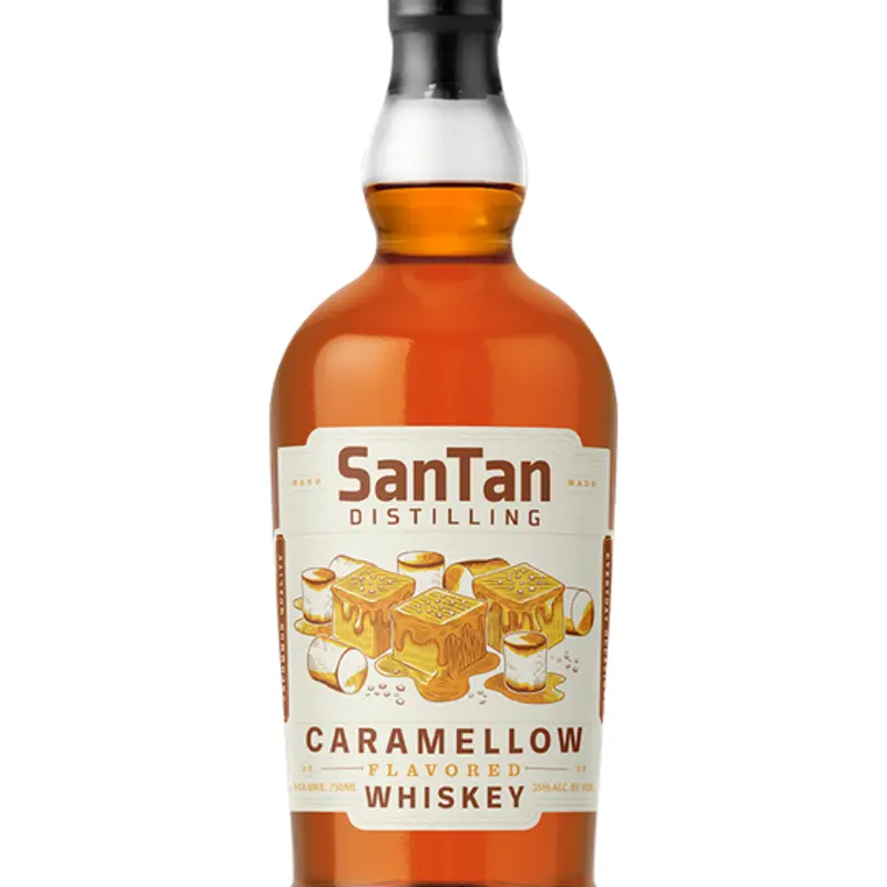 Caramellow Salted Caramel Whiskey, 750ml spirits (35% ABV) at SanTan Brewing Co - Chandler | Toast