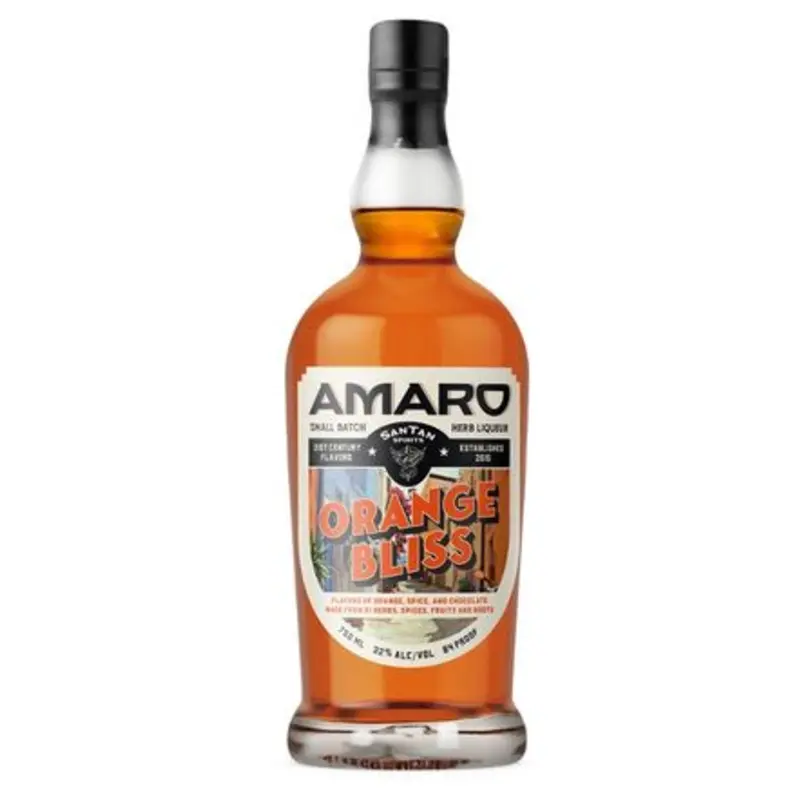 Herbal Orange Bliss Amaro Herb Liqueur, 750ml spirits (32% ABV)
