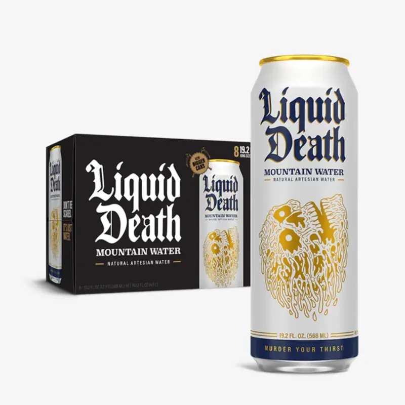 SH 19.2oz Can Liquid Death Mountain Water at SanTan Brewing Co - Chandler | Toast
