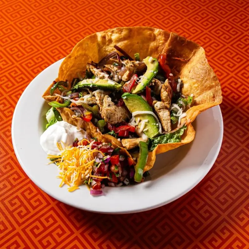 Taco Salad Chicken at Mega Burrito 1478 Gulf to Bay Blvd | Toast