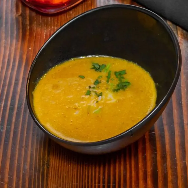 Sweet Corn Soup (Vegan) at Urban Tandoor - Harrison NJ | Toast