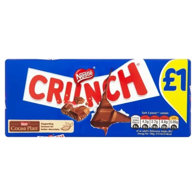 Crunch Milk Chocolate Large Bar at Chocolate Bash Phoneix- AZ | Toast