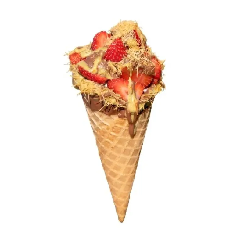 Dubai Strawberry Cone at Chocolate Bash Phoneix- AZ | Toast