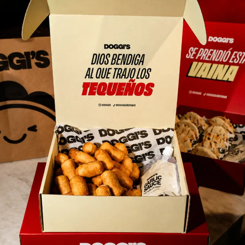 TEQUENOS BOX (50 UN) at Doggi's Arepa Bar-Hallandale | Toast