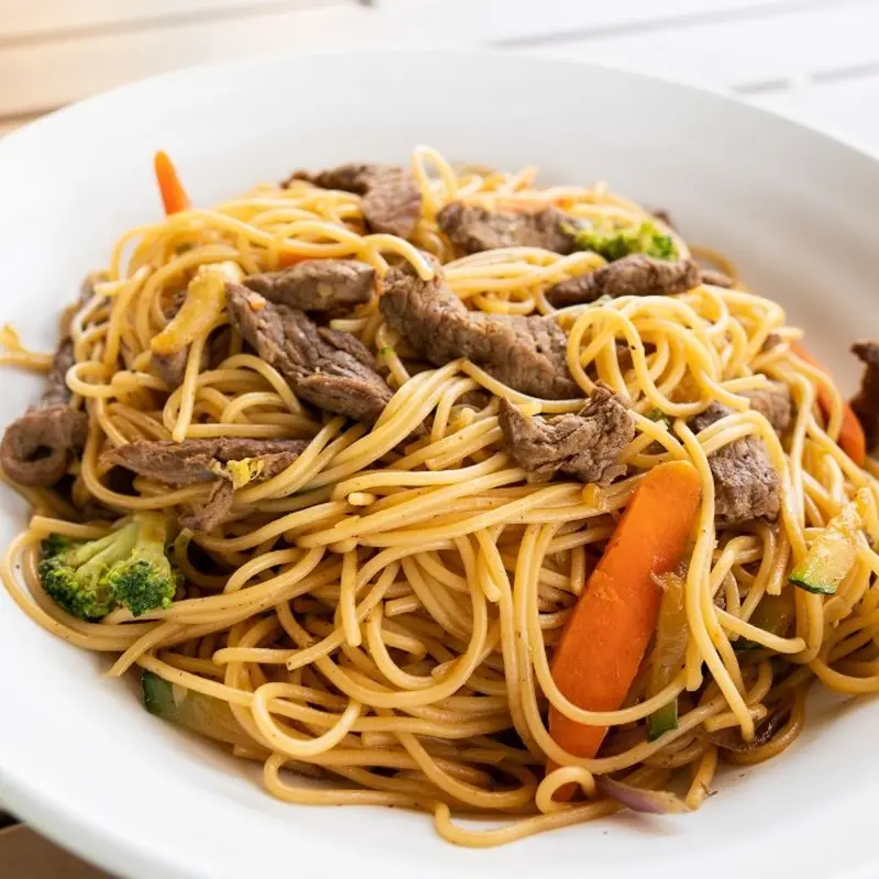 Beef Yakisoba at Sushi Madre - Del Mar | Toast