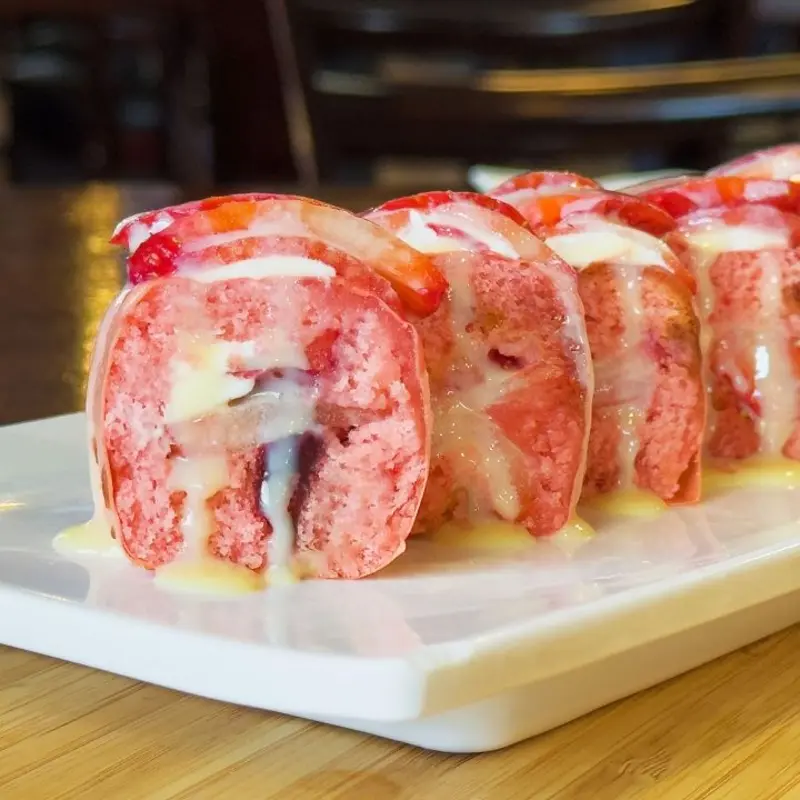 La Fresa Roll at Sushi Madre - Del Mar | Toast