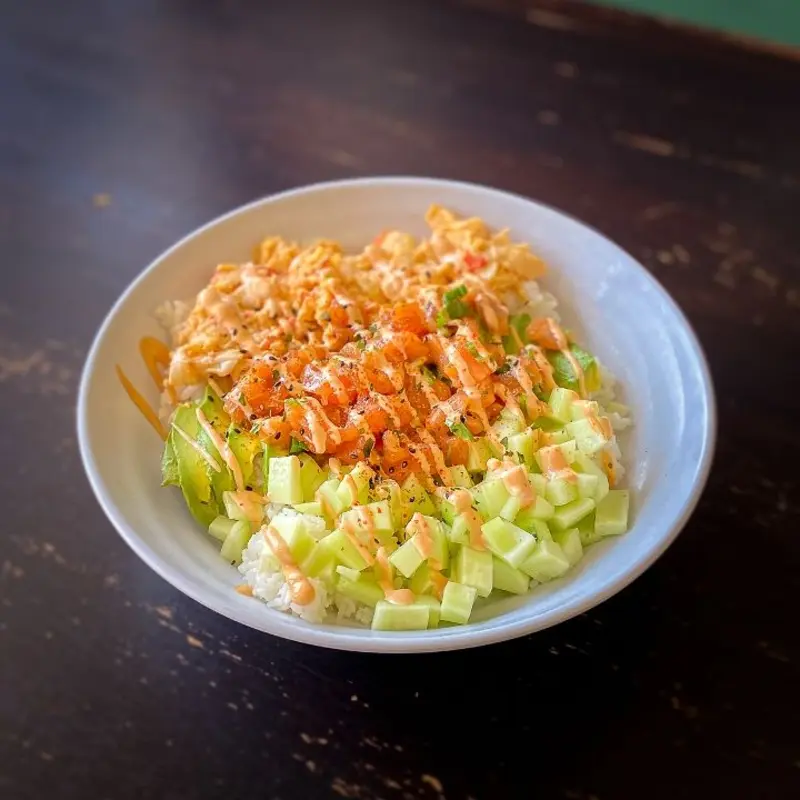 Orange Poke Bowl