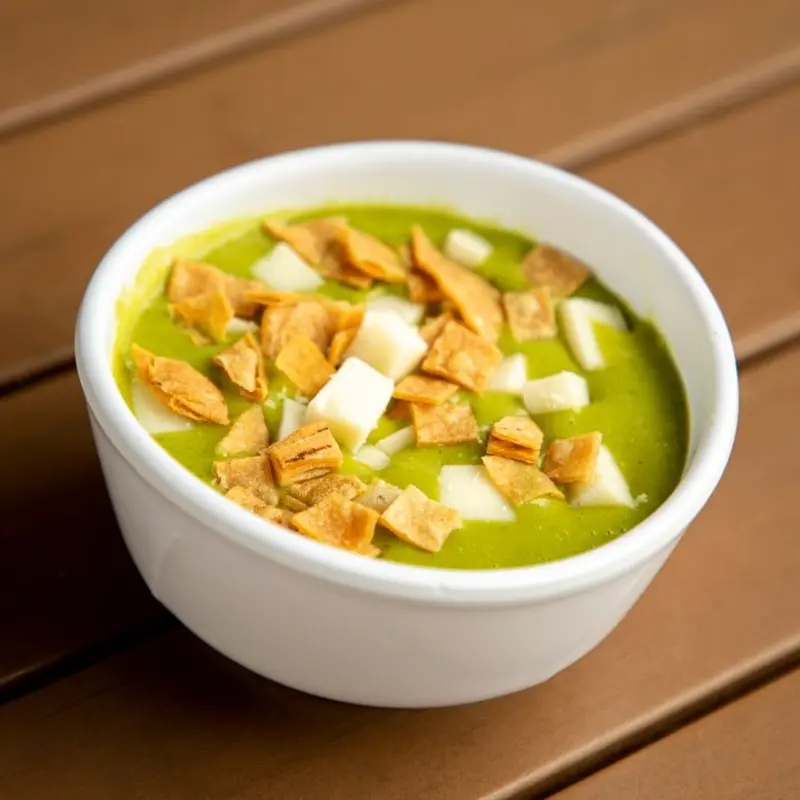Poblano Soup at Sushi Madre - Del Mar | Toast