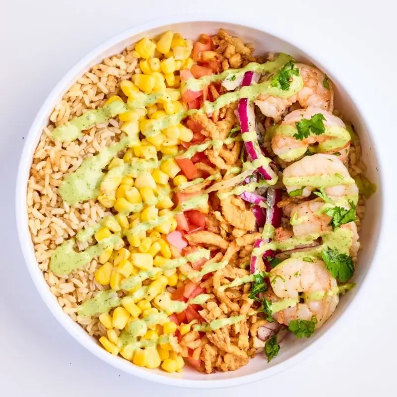 CILANTRO SHRIMP BOWL