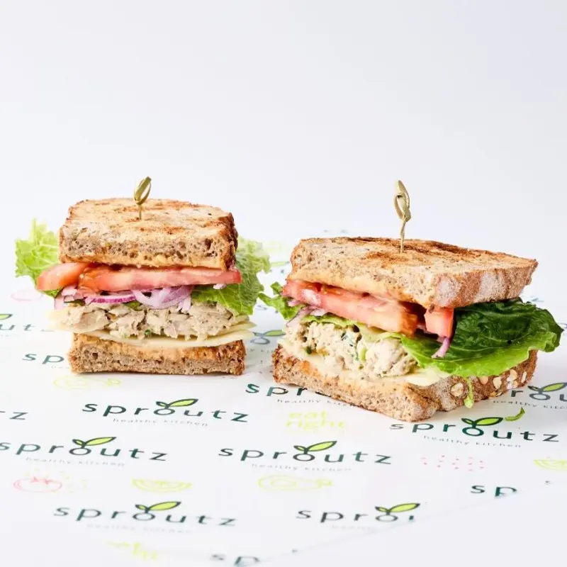 SANDWICH - TUNA SALAD OR CHICKEN SALAD at Sproutz - Brickell | Toast