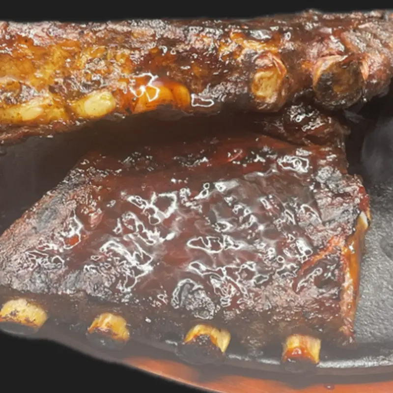 1/2 Rack Ribs at Tilted Kilt Laredo #261 | Toast