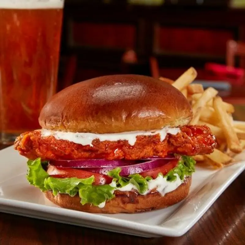 Fried Spicy Mother Clucker at Tilted Kilt Laredo #261 | Toast