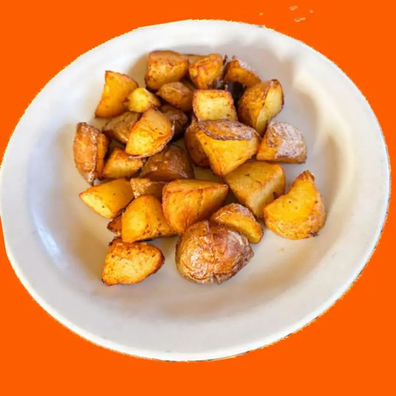 6oz of Freshly cut Home-Fried Potatos at Granny's Kitchen - Pensicola 1124 W. Garden St. | Toast