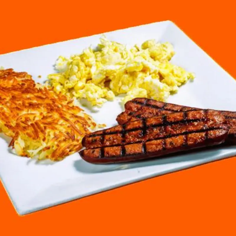 Smoked Sausage Breakfast at Granny's Kitchen - Pensicola 1124 W. Garden St. | Toast
