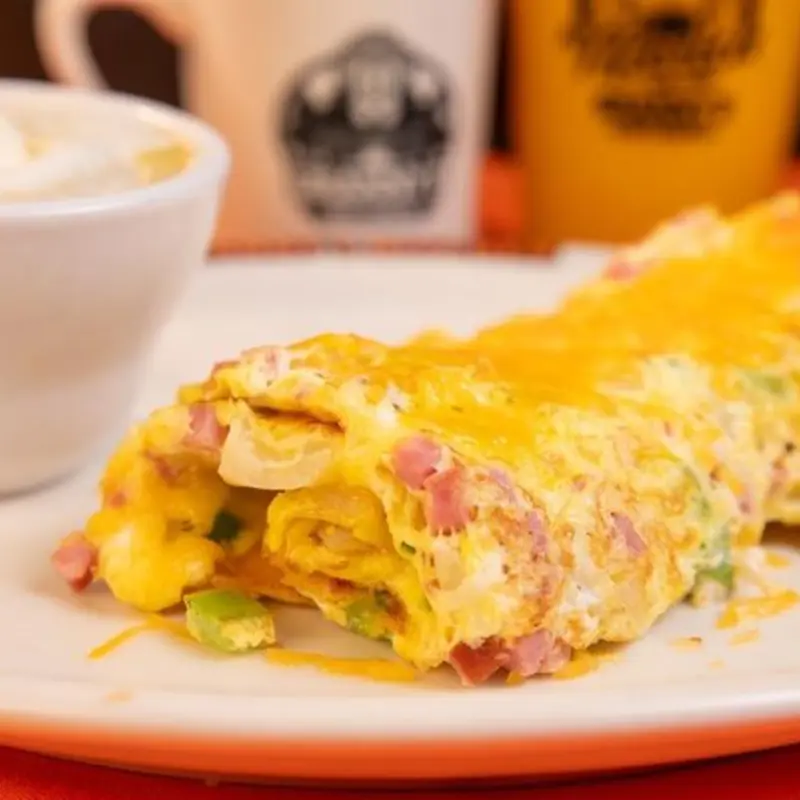 Two Egg Omelet at Granny's Kitchen - Pensicola 1124 W. Garden St. | Toast