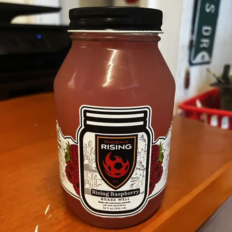 32oz Rising Rasberry Lemonade Jar at Streets of New York #2 | Toast