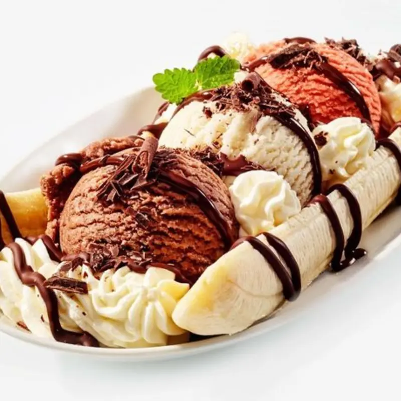Banana Split at The Food Corner | Toast