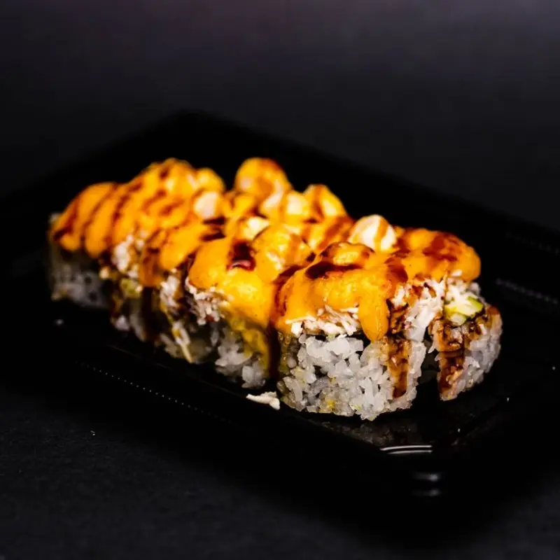 Baked Scallop Roll at Sushi Ave 866 N. Higley Rd | Toast
