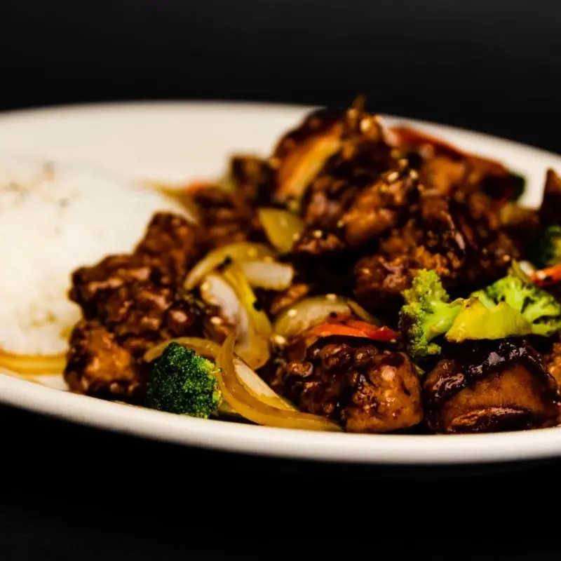 Orange Chicken at Sushi Ave 866 N. Higley Rd | Toast