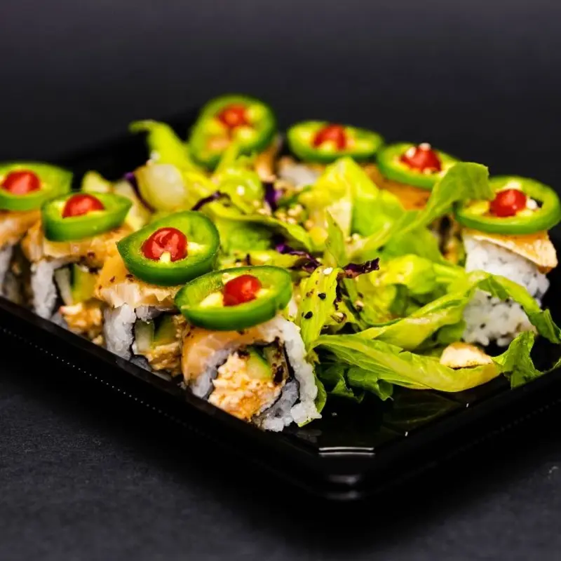 Sassy Albacore Roll at Sushi Ave 866 N. Higley Rd | Toast