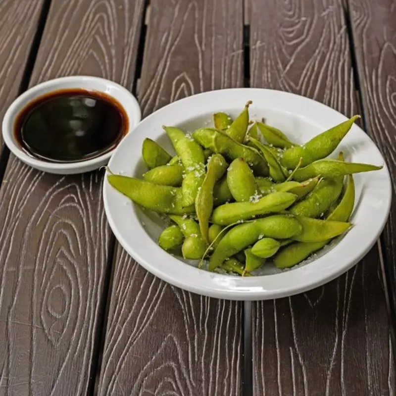 Edamame at Barchi Sushi - 206 Colorado St. | Toast
