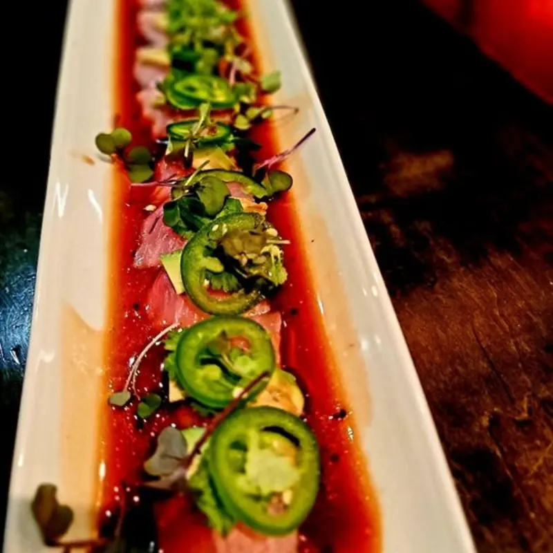 Hamachi Wasabi Yuzu at Barchi Sushi - 206 Colorado St. | Toast