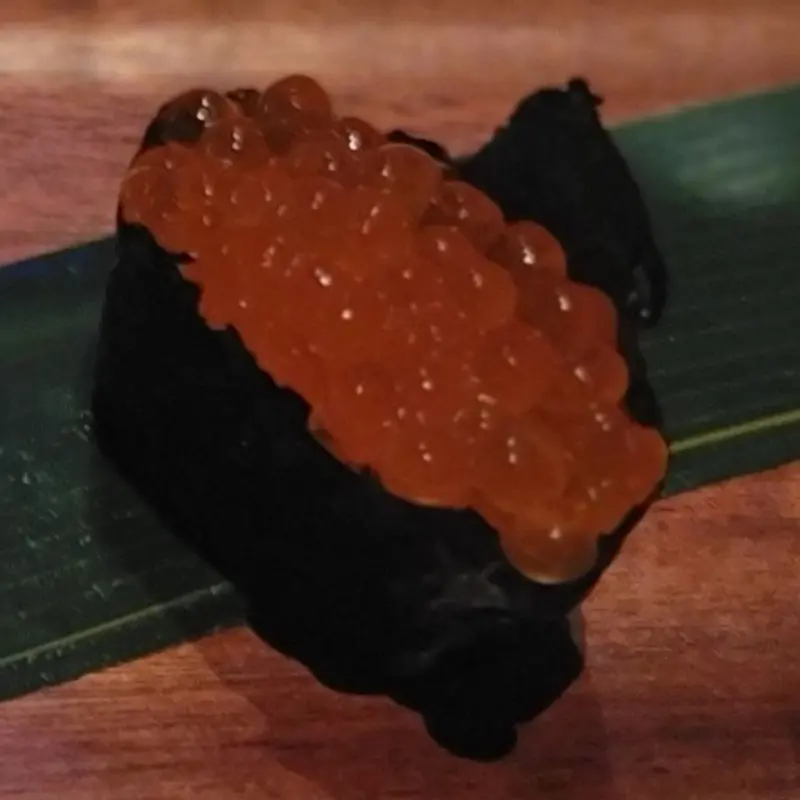 Ikura - Salmon Roe Nigiri