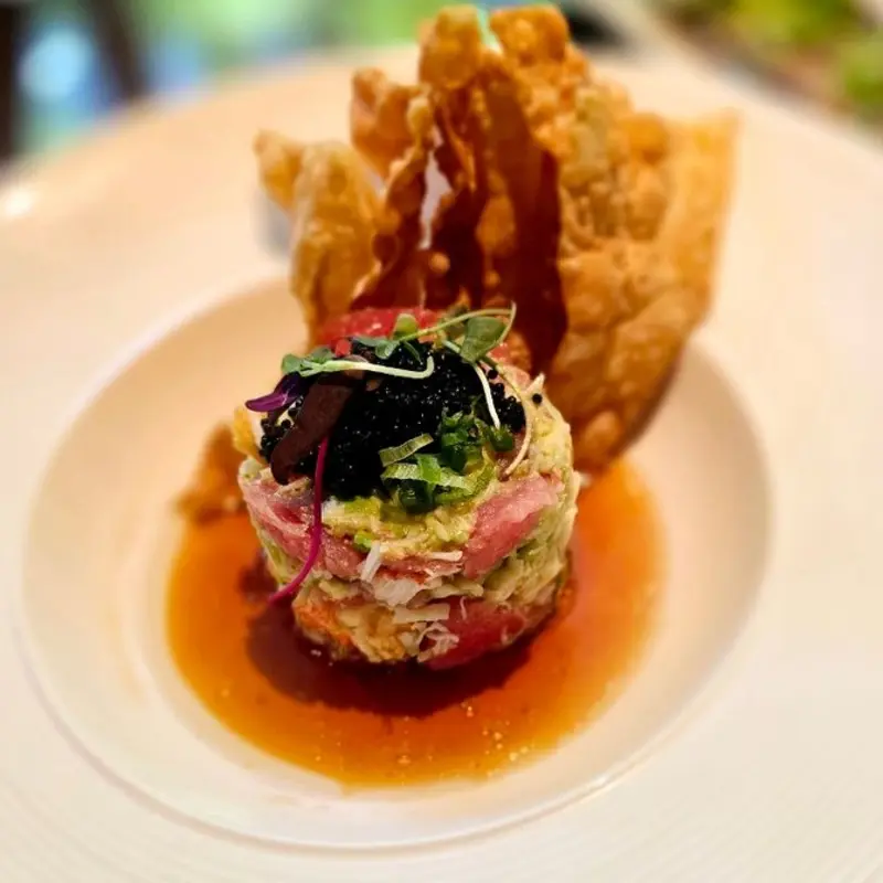 King Crab Toro Tartare at Barchi Sushi - 206 Colorado St. | Toast